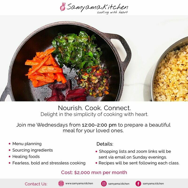 Samyama Online cooking community