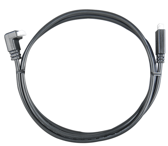 VE.Direct-Kabel 0,3m einseitig 90° Stecker