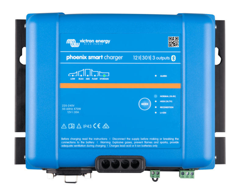 Victron Phoenix Smart IP43 Charger 12/30 (3) 230V Victron Phoenix Smart IP43 Charger 12/30 (3) 230V