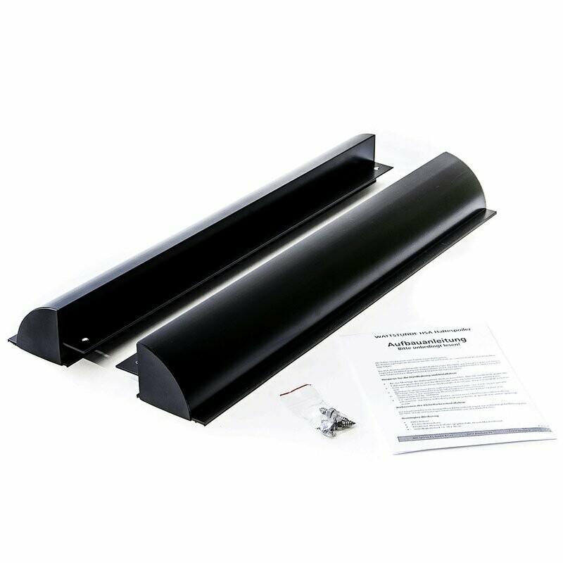 Solarmodul Halterung für Wohnmobil HSA55/S ALU schwarz