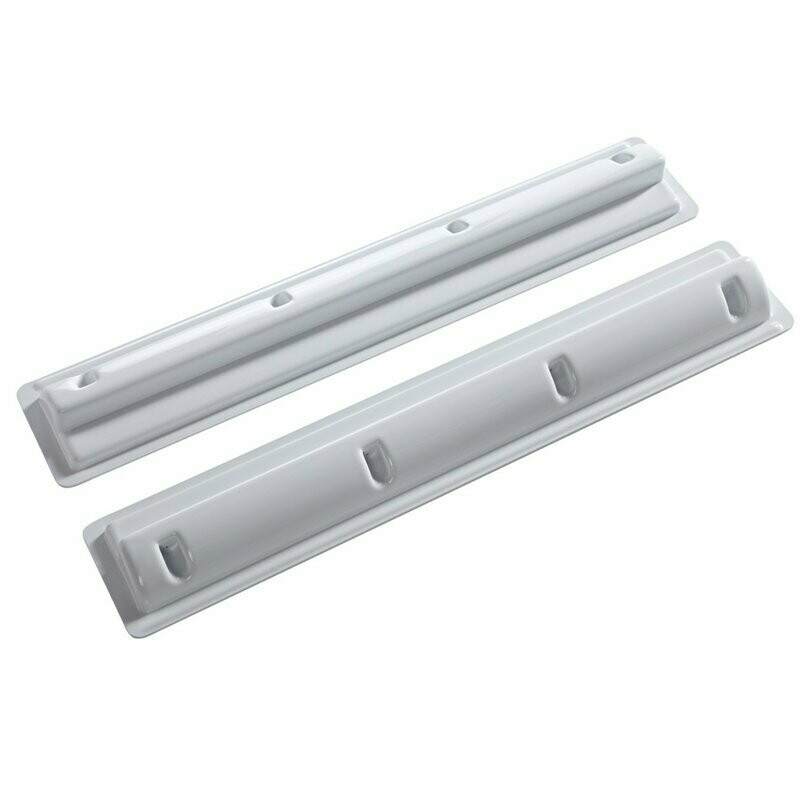 Solarmodul Halterung für Wohnmobile WOMOSP52W aus ABS Kunststoff weiss 52cm inkl. Schrauben
