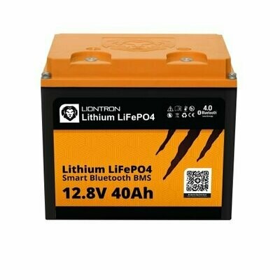LIONTRON LiFePO4 12,8V 40Ah LX Smart BMS mit Bluetooth LIONTRON LiFePO4 12,8V 40Ah LX Smart BMS mit Bluetooth