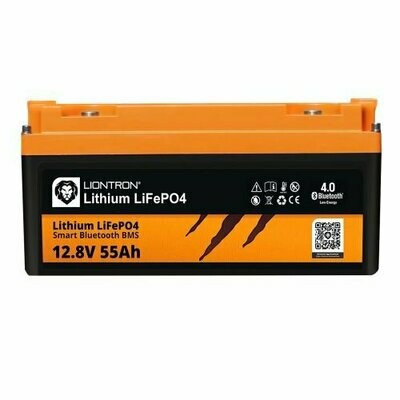 LIONTRON Lithium LiFePO4 12,8V 55Ah LX Smart BMS mit Bluetooth LIONTRON Lithium LiFePO4 12,8V 55Ah LX Smart BMS mit Bluetooth