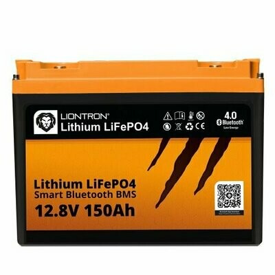 LIONTRON Lithium LiFePO4 12,8V 150Ah LX Smart BMS mit Bluetooth LIONTRON Lithium LiFePO4 12,8V 150Ah LX Smart BMS mit Bluetooth