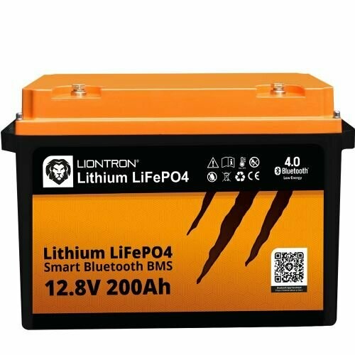 LIONTRON Lithium LiFePO4 12,8V 200Ah LX Smart BMS mit Bluetooth LIONTRON Lithium LiFePO4 12,8V 200Ah LX Smart BMS mit Bluetooth