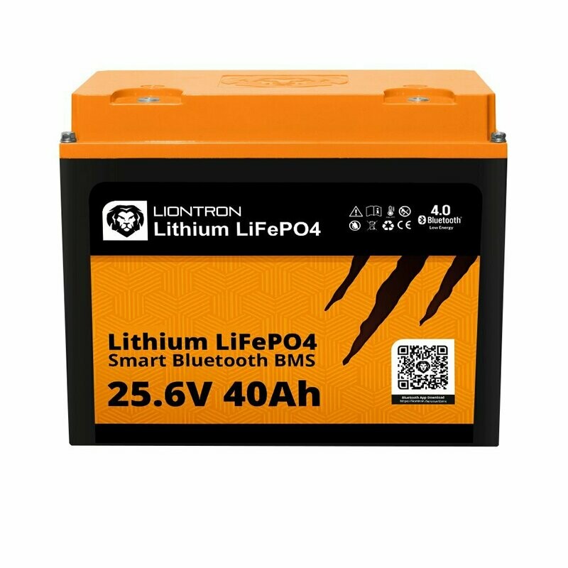 LIONTRON® Lithium LiFePO4 LX Smart BMS 25,6V 40Ah LIONTRON® Lithium LiFePO4 LX Smart BMS 25,6V 40Ah