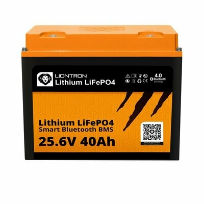 LIONTRON® Lithium LiFePO4 LX Smart BMS 25,6V 40Ah LIONTRON® Lithium LiFePO4 LX Smart BMS 25,6V 40Ah