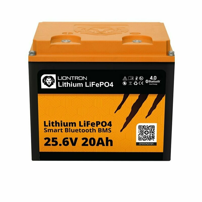 LIONTRON® Lithium LiFePO4 LX Smart BMS 25,6V 20Ah LIONTRON® Lithium LiFePO4 LX Smart BMS 25,6V 20Ah