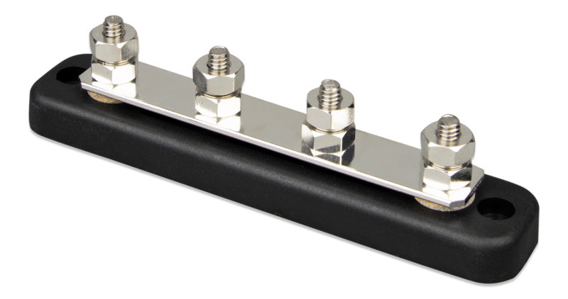 Victron Sammelschiene Busbar 150A 4P + cover Victron Sammelschiene Busbar 150A 4P + cover