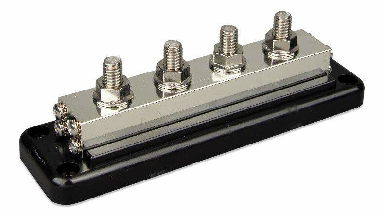 Victron Sammelschiene Busbar 600A 4P + cover Victron Sammelschiene Busbar 600A 4P + cover