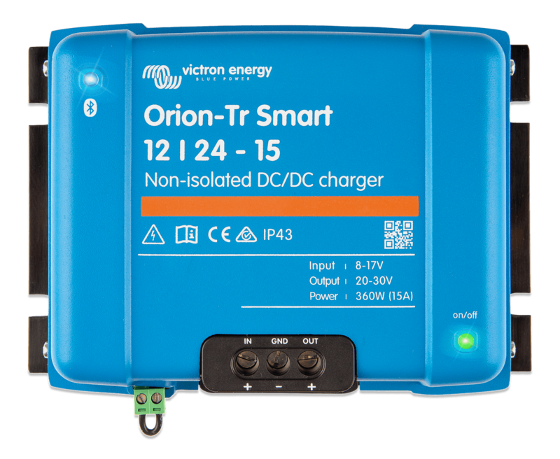 Victron Orion-Tr Smart 12 / 24-15A (360 W) Nicht isoliertes DC-DC-Ladegerät