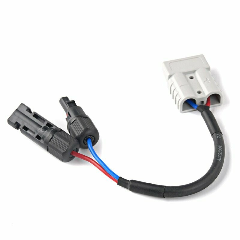 AK-MC-A50 WATTSTUNDE® Adapterkabel MC4 auf Anderson 50A AK-MC-A50 WATTSTUNDE® Adapterkabel MC4 auf Anderson 50A