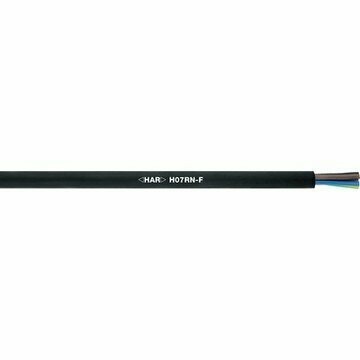 Gummikabel H07RN-F 2X6,0 mm² Meterware Gummikabel H07RN-F 2X6,0 mm² Meterware