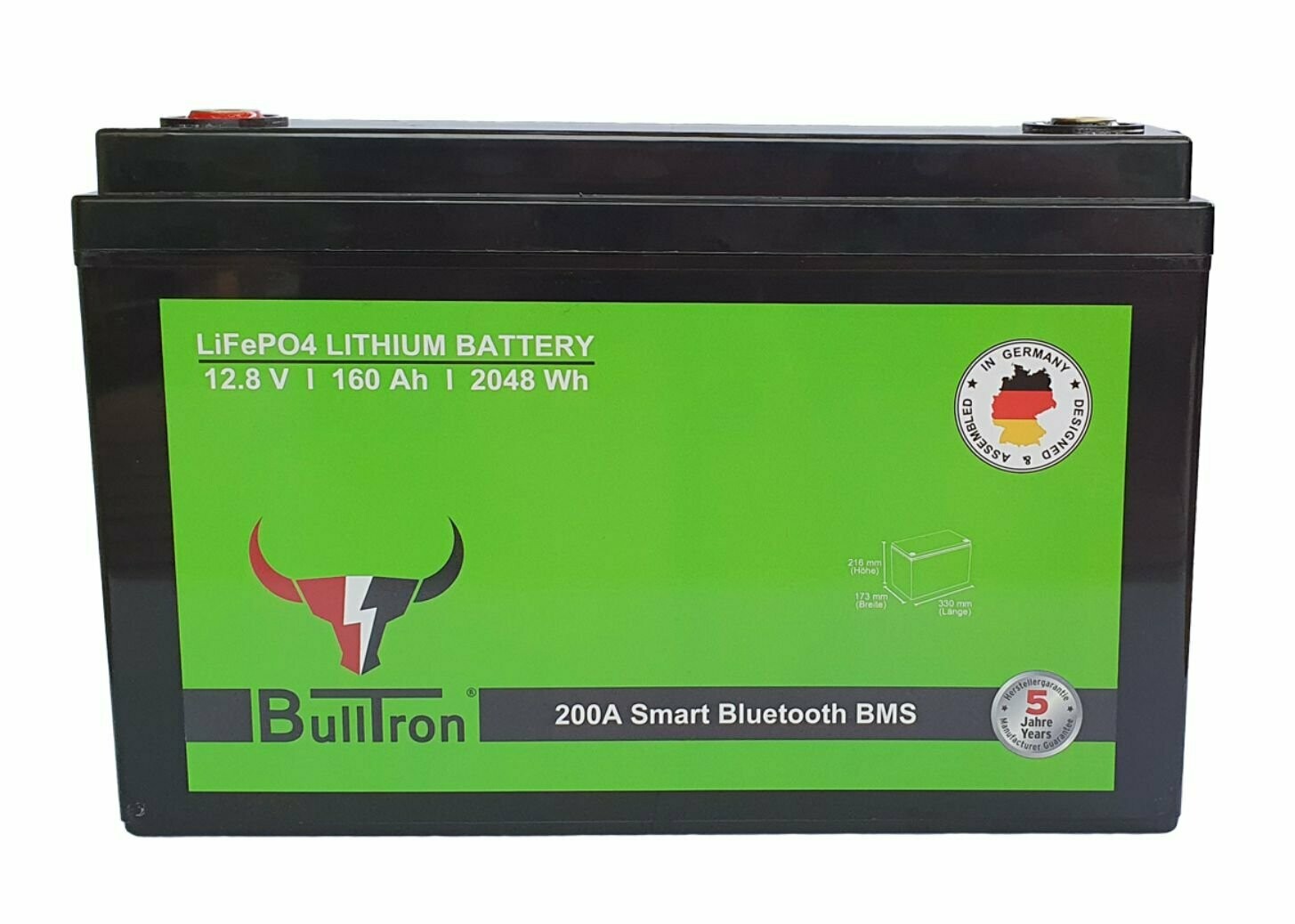BullTron® Batterien Lithium 160Ah 12V Akku Wohnmobile