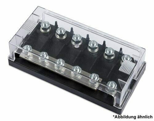 Victron Sicherungsblock 6-Fach für MEGA-Sicherungen max. 250A Victron Sicherungsblock 6-Fach für MEGA-Sicherungen max. 250A