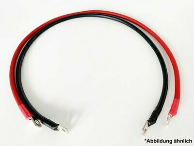 Batteriekabel flexibel, H07V-K 6,0 mm² konfektioniert Batteriekabel flexibel, H07V-K 6,0 mm² konfektioniert
