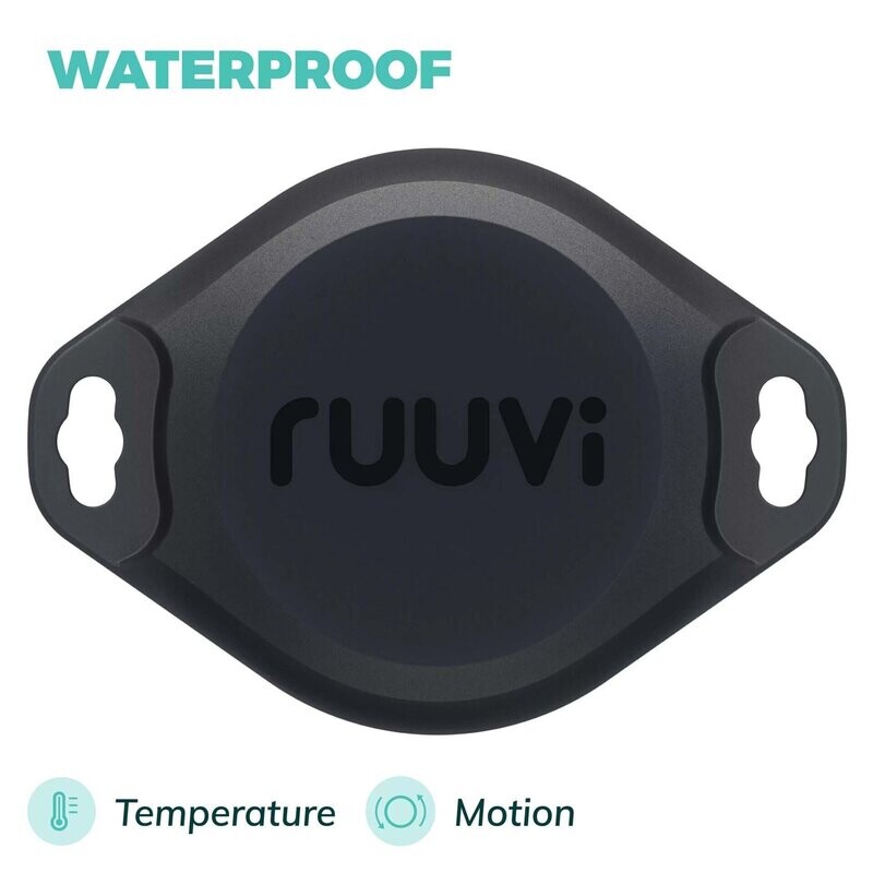 RuuviTag Pro Sensor Drahtloser Temperatursensor 2 in 1 IP68-und IP69K