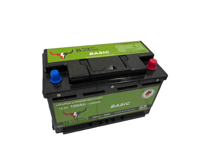 BullTron® LiFePO4 100Ah Basic 12.8V Akku mit BMS