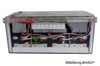 BullTron 230Ah Polar LiFePO4 25.6V Akku mit Smart Doppel-BMS, Bluetooth App und Heizung