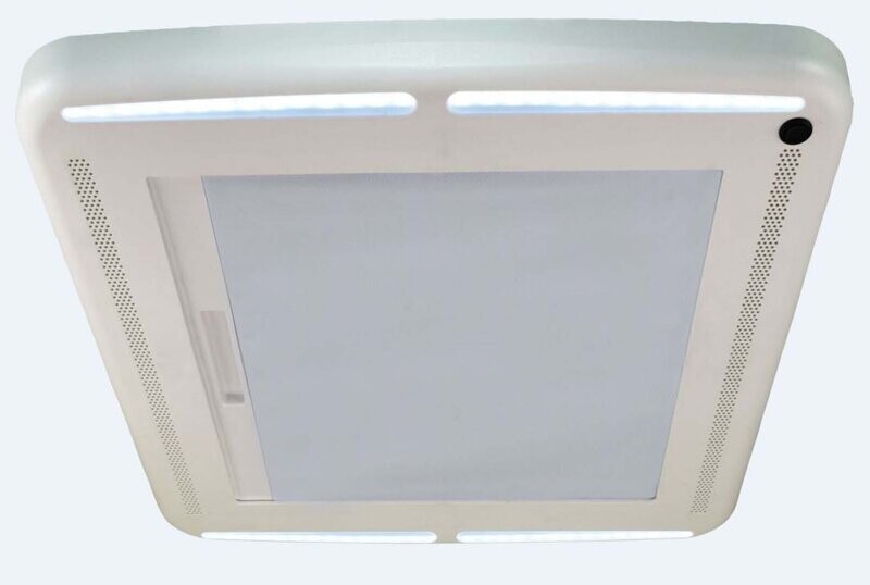 Maxxair Verdunkelungsrollo für MaxxFan Deluxe, mit LED Maxxair Verdunkelungsrollo für MaxxFan Deluxe, mit LED