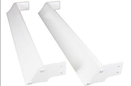 Solar Swiss Alu-Spoiler 536 mm Set weiß Solar Swiss Alu-Spoiler 536 mm Set weiß
