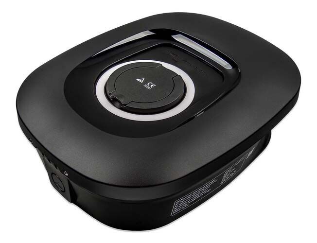 Victron EV Charging Station NS Black front Victron EV Charging Station NS Black front