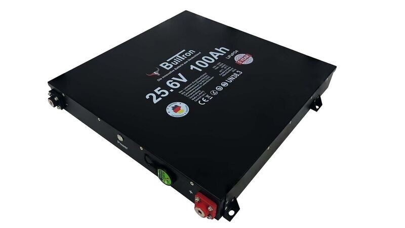 BullTron® SLIM 100Ah 25,6V Polar inkl. Smart BMS mit 150A Dauerstrom & Bluetooth App