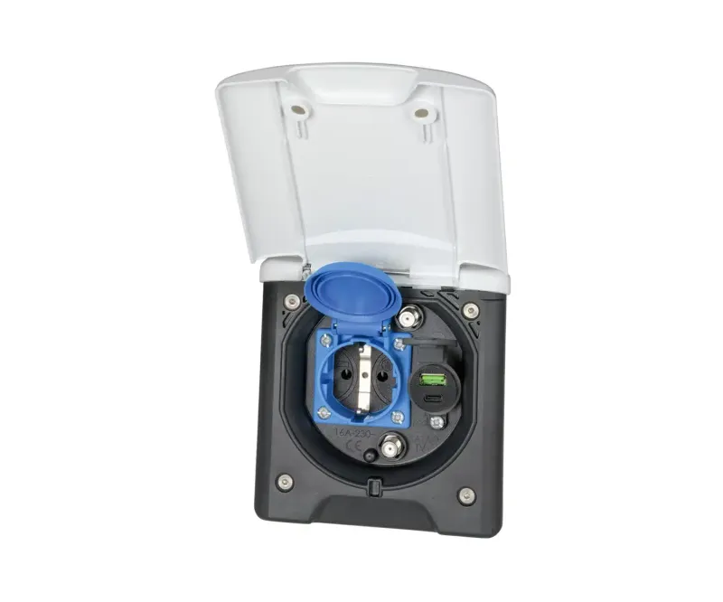 Fawo Multifunktionssteckdose SCHUKO/SAT/USB Fawo Multifunktionssteckdose SCHUKO/SAT/USB