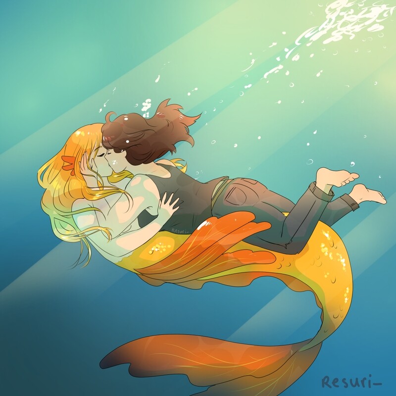 Mermaid lover 2 [Print]