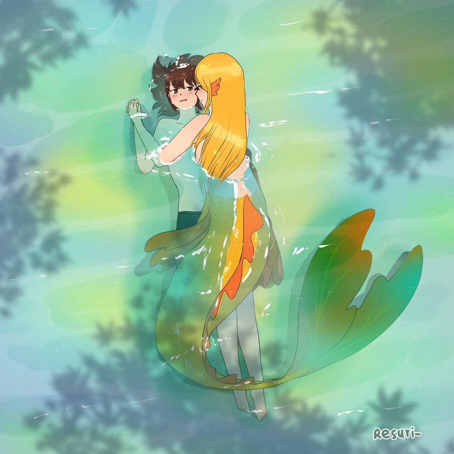 Mermaid lover 3 [Print]