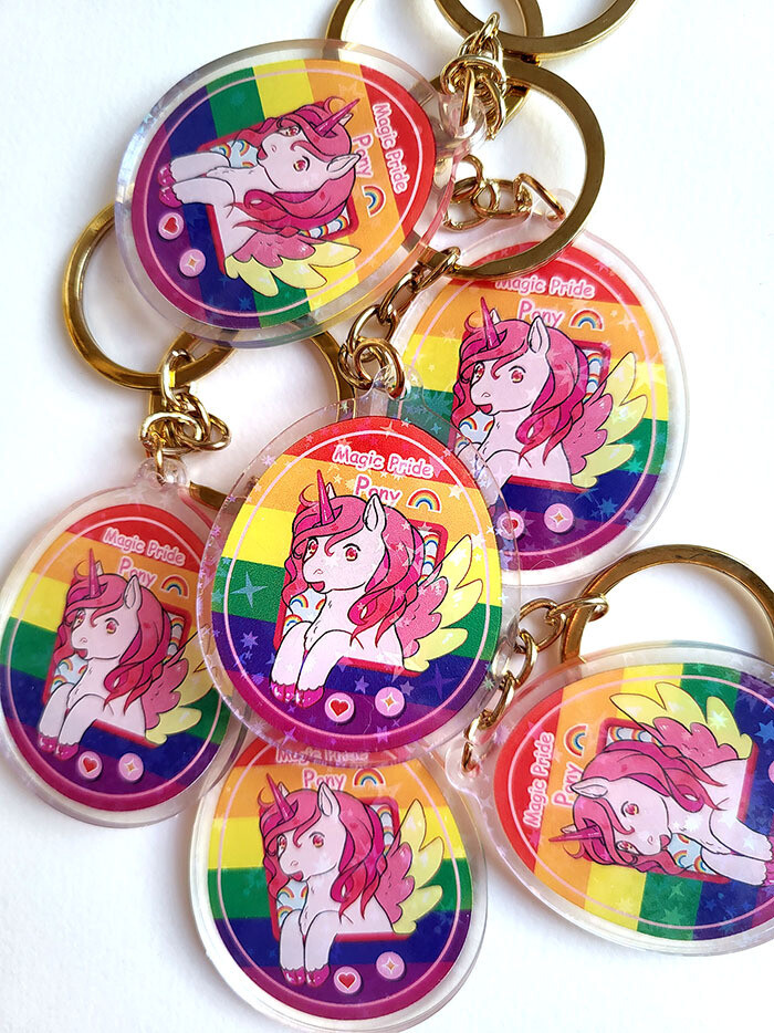 Pride Horse [Charm]