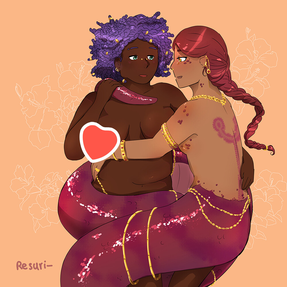 [R18] Monster Lover - Naga [Print]