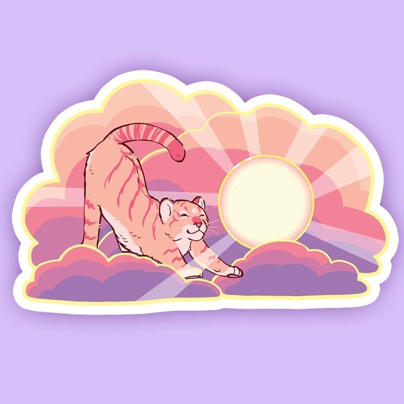 Waking tiger [Sticker]