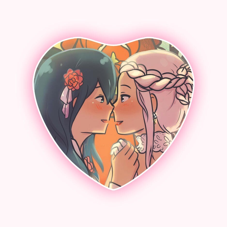 Yuri ship - Edeleth [Pins]