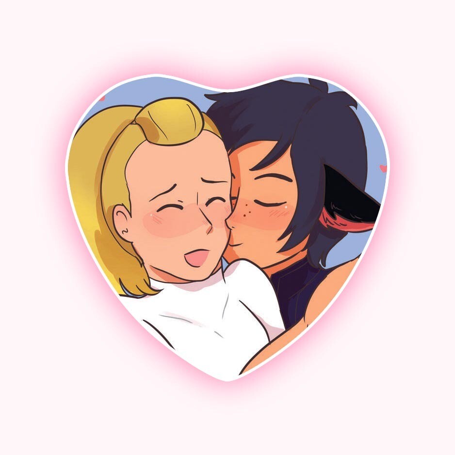 Yuri ship - Catradora [Pins]