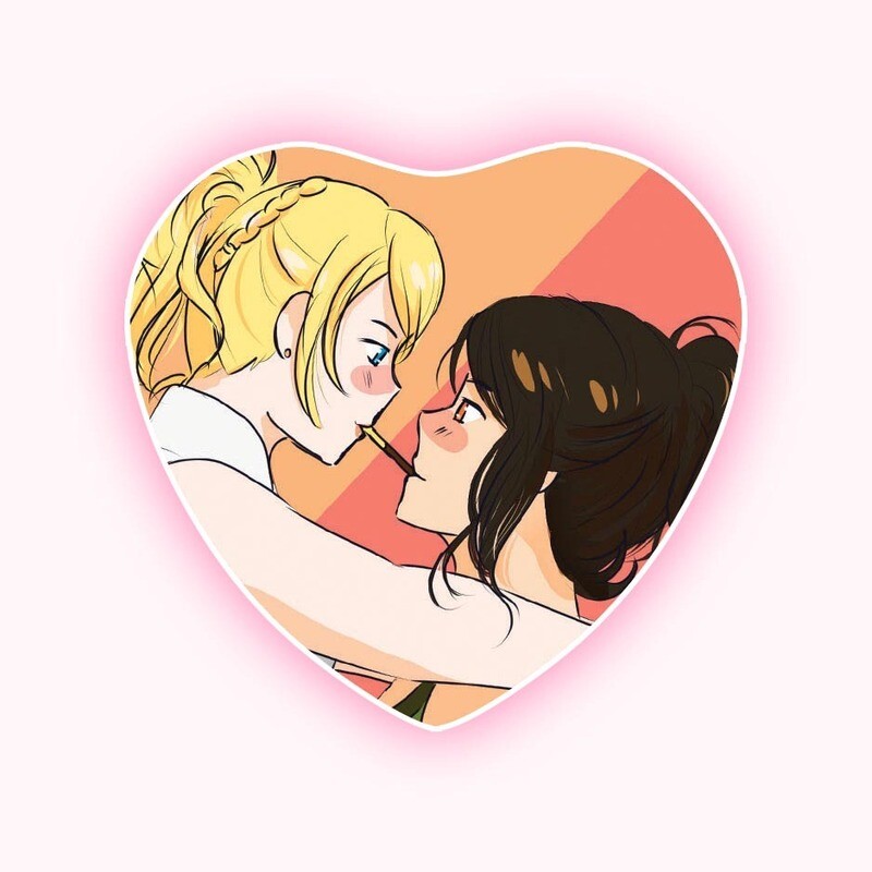 Yuri ship - Crowna [Pins]