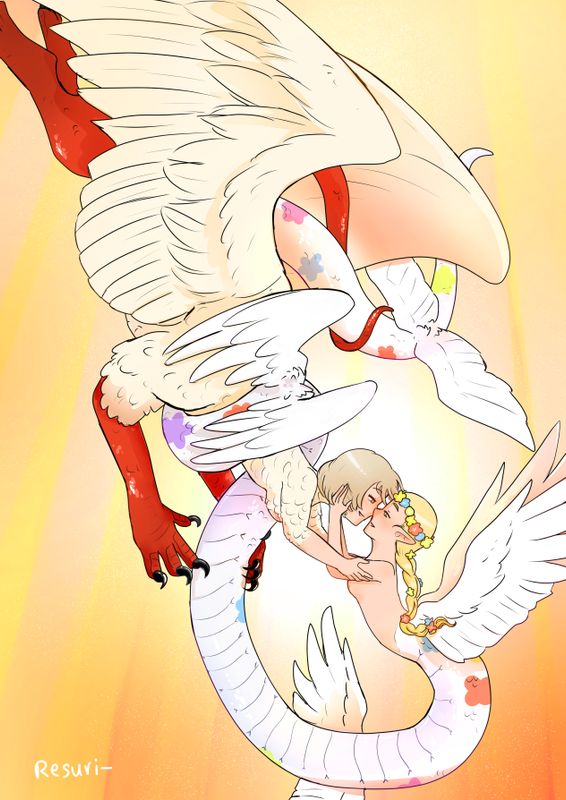 Chimera dance [Print A4]