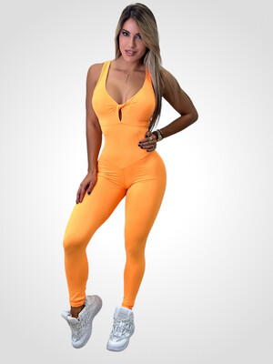 Sweet Orange Jumpsuits