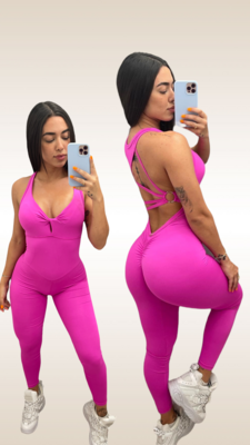 Pink Ring Jumpsuit