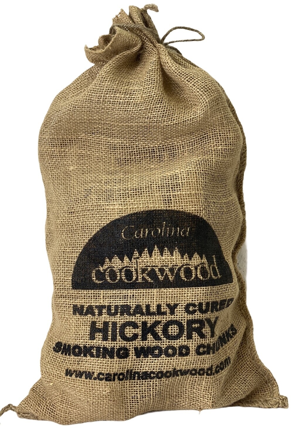 Carolina Cookwood Hickory Wood Smoking Chunks for BBQ Meat Brisket Ribs Chicken Turkey and More