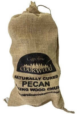Carolina Cookwood Pecan Wood Smoking Chunks for BBQ Meat Brisket Ribs Chicken Turkey and More