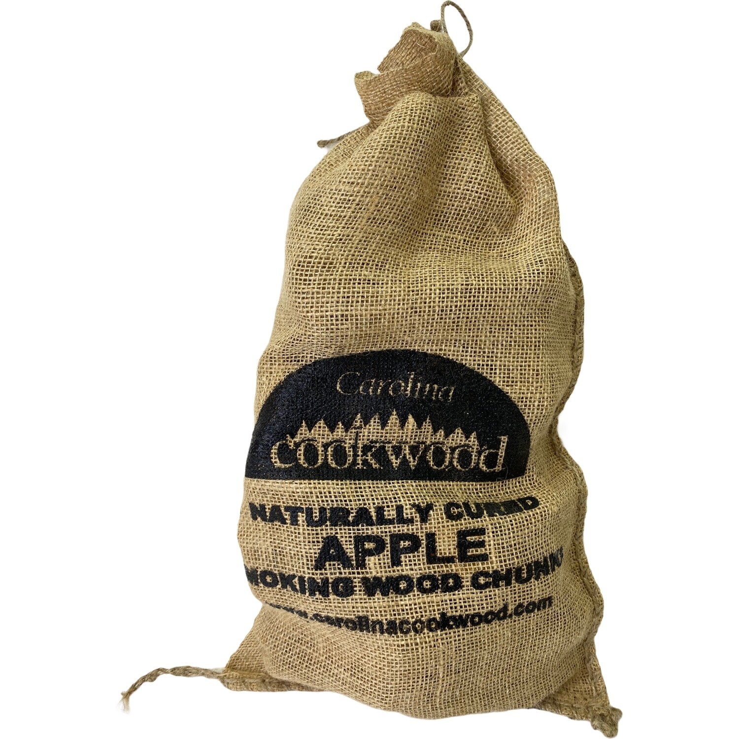 Carolina Cookwood Apple Wood Smoking Chunks for BBQ Meat Brisket Ribs Chicken Turkey and More