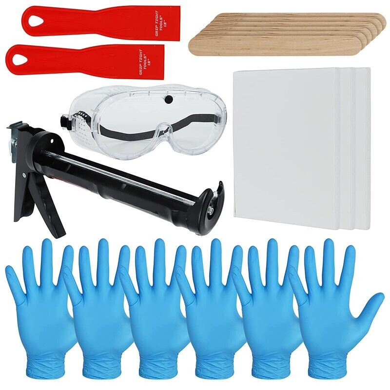 Epoxy Mixing Bundle for Concrete Repair and Other 2-Part Epoxy or Adhesive Projects