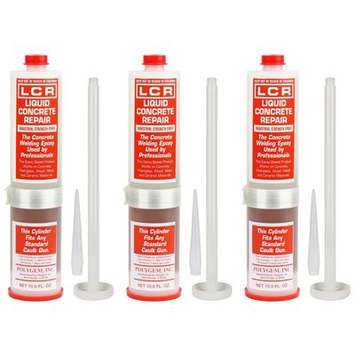Polygem LCR Injection Epoxy Cartridges—3-Pack Refill