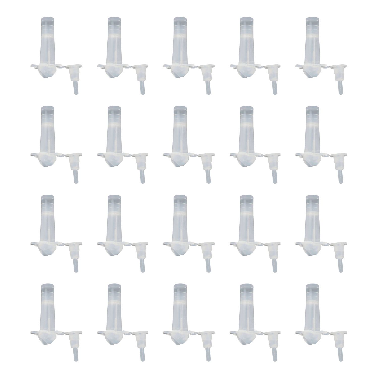 Polygem LCR Corner Injection Ports 20-Pack for Concrete Crack Repair
