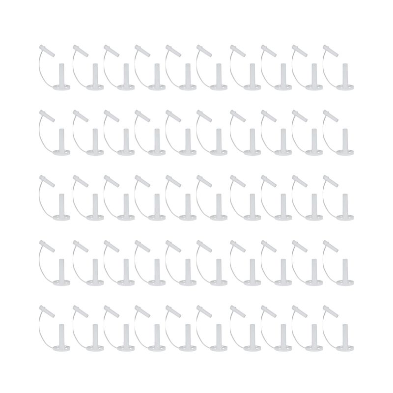 Polygem LCR Liquid Concrete Repair Surfac Injection Ports, 50-Pack with Attached Caps for LCR Industrial Strength Epoxy Injection System