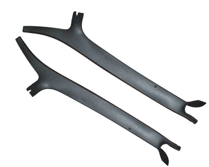 71-74 B-Body 2-Door A-Pillar Trim Mldgs 71-74 B-Body 2-Door A-Pillar Trim Mldgs