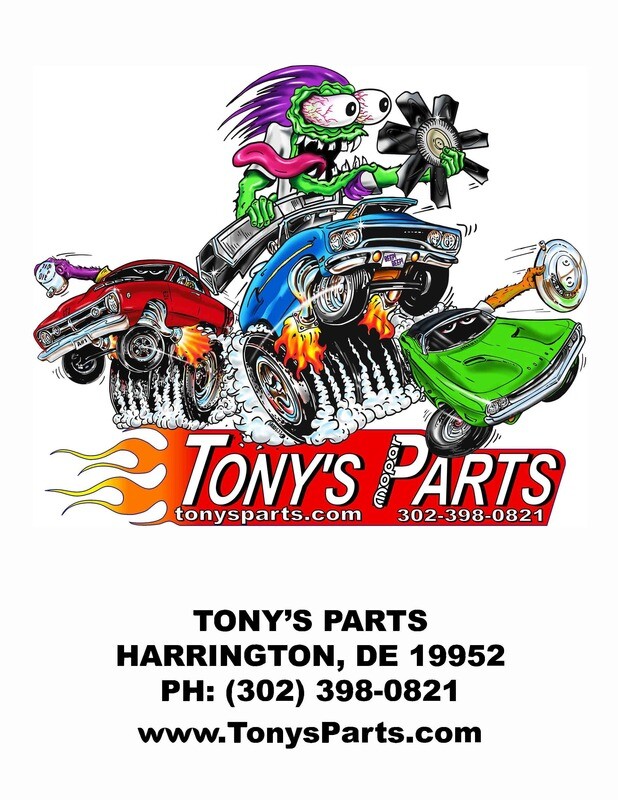 Tony's Parts Catalog