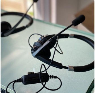 DELL JABRA STEREO AMAZING UC QUALITY HEADPHONES WITH MIC