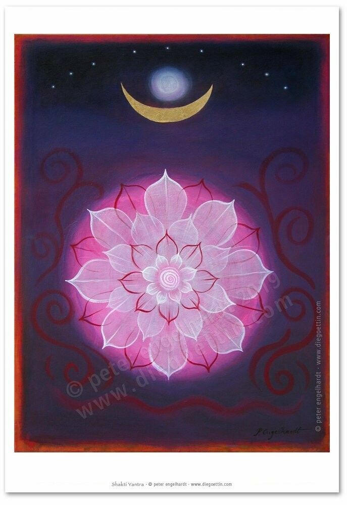 Shakti Yantra FineArt-Print